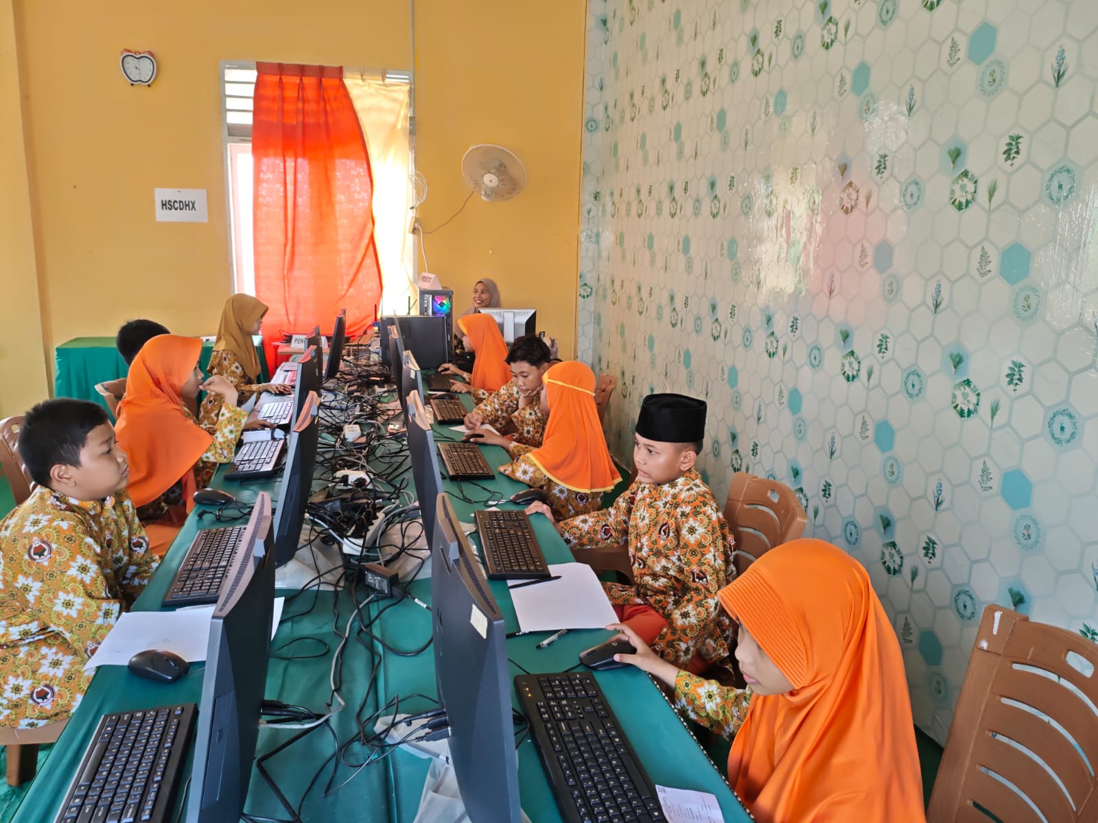 Siswa MIS Darul Ulum Ikuti Uji Coba OSN Tingkat SD/MI se Kabupaten Natuna Tahun 2026
